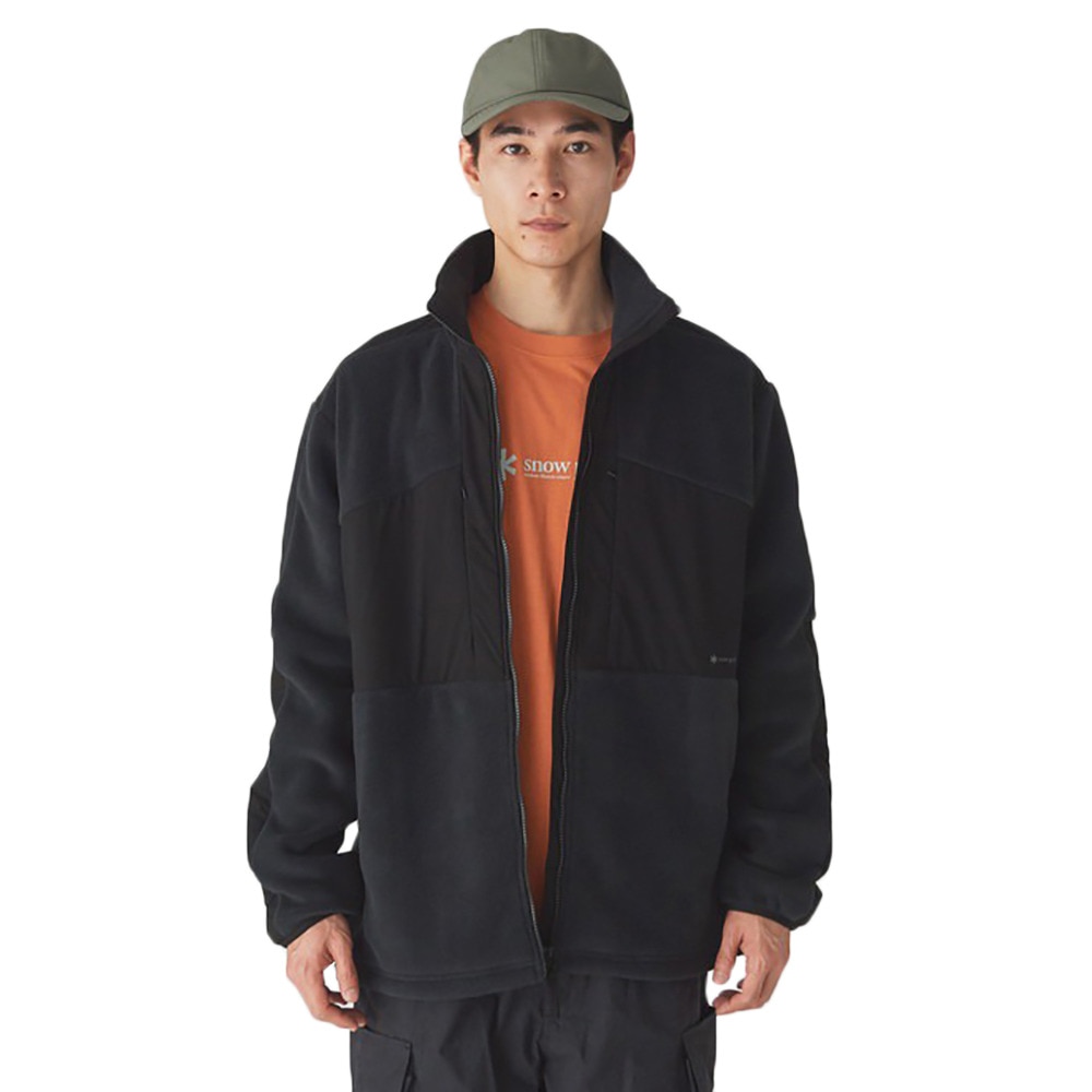 スノーピーク（snow peak）（メンズ、レディース）フルジップ Double Face フリースジャケット SW-24AU007 BK