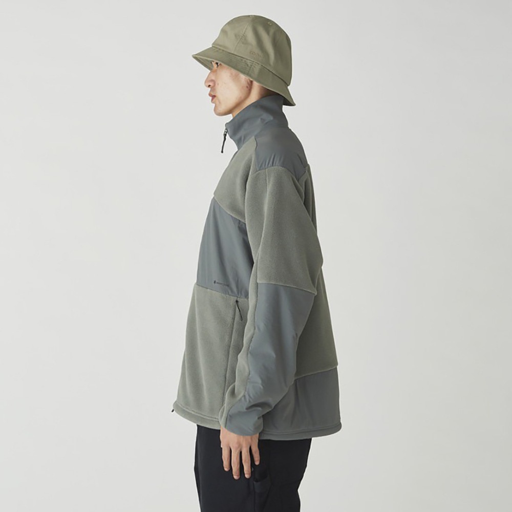 スノーピーク（snow peak）（メンズ、レディース）フルジップ Double Face フリースジャケット SW-24AU007 GY