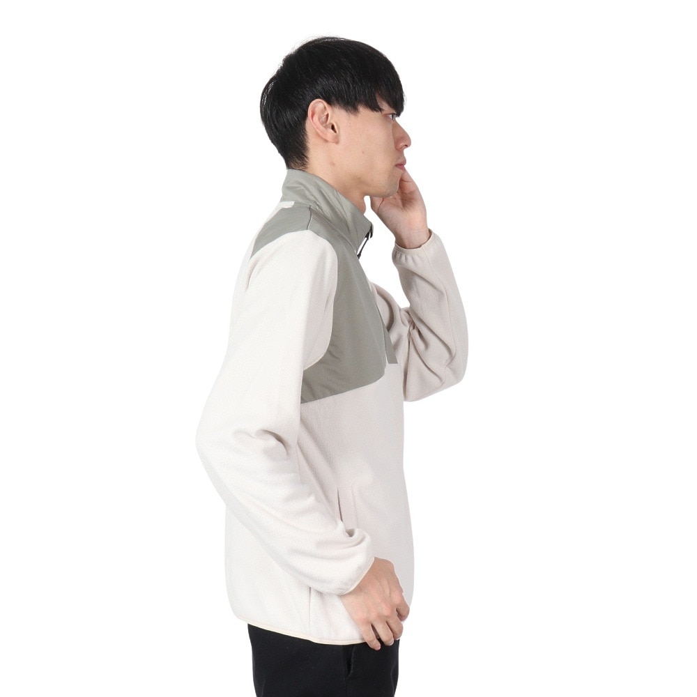 ロジャーエーガー(ROGEREGGER)フルジップ ルフトスタンドフリース ジャケット RE24FHY5610010 ECRU… ロジャーエーガー（ROGEREGGER）（メンズ）フルジップ ルフトスタンド