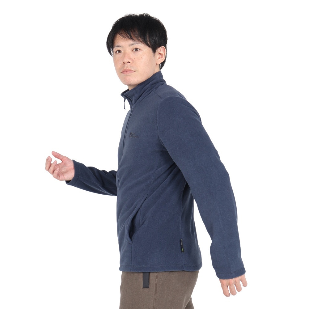 ジャックウルフスキン（JackWolfskin）（メンズ）フルジップ フリース タウナス フリースジャケット 5032751-1010