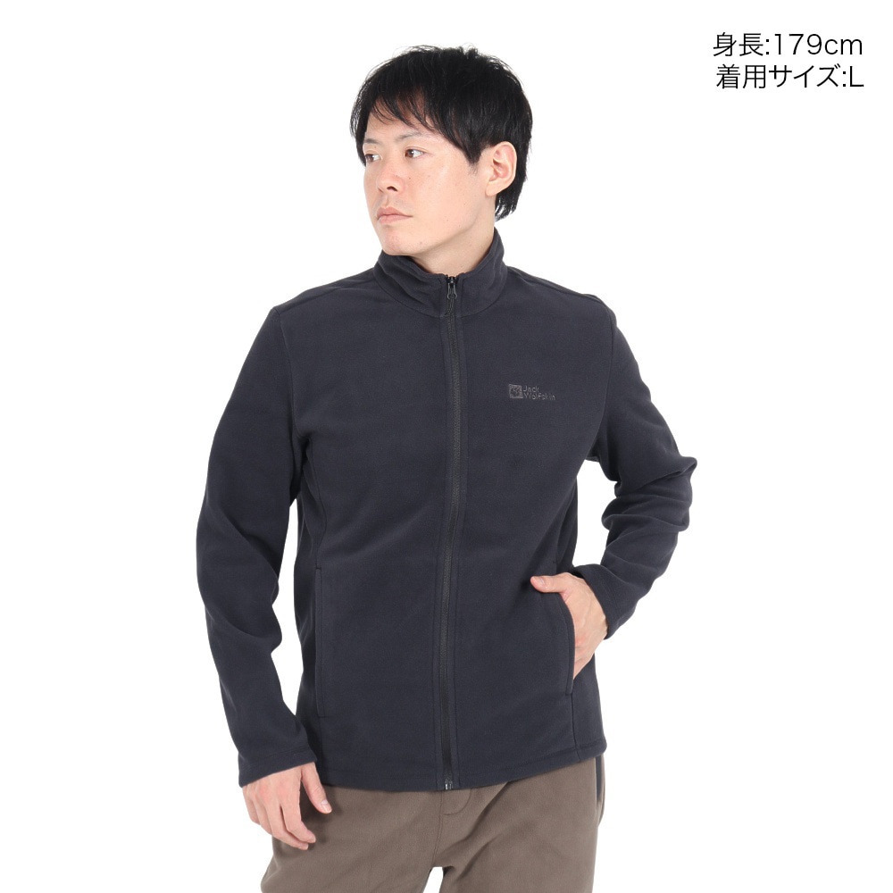 ジャックウルフスキン（JackWolfskin）（メンズ）フルジップ フリース タウナス フリースジャケット 5032751-6000