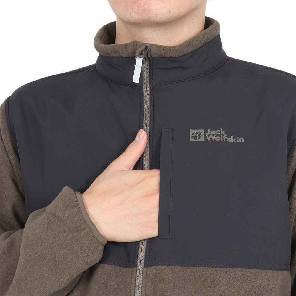 ジャックウルフスキン（JackWolfskin）（メンズ）フルジップ フリース ベーシックフリース ジャケット A63032-5719