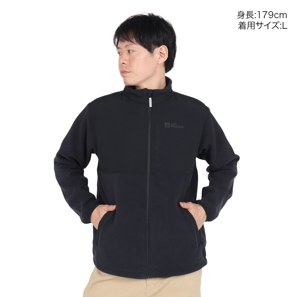 ジャックウルフスキン（JackWolfskin）（メンズ）フルジップ フリース ベーシックフリース ジャケット A63032-6000