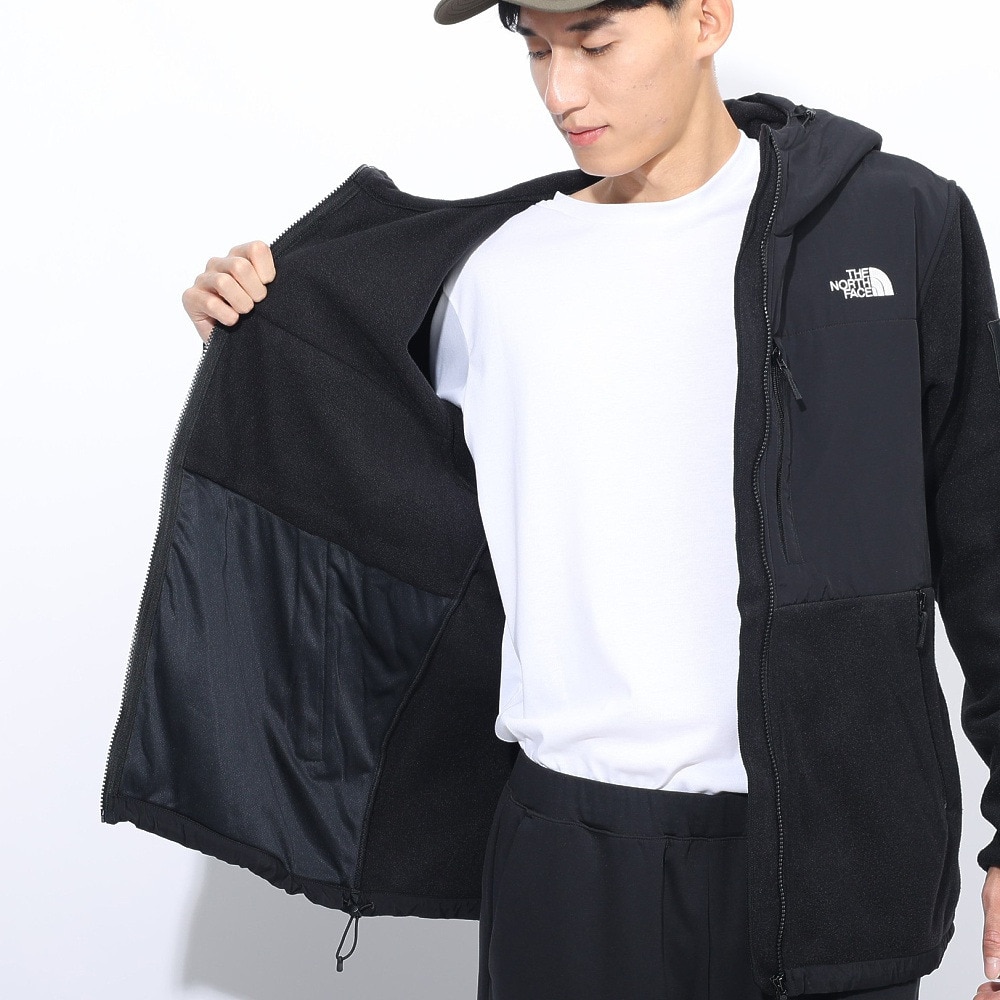 ザ・ノース・フェイス（THE NORTH FACE）（メンズ）フルジップ フリース デナリフーディ NA72452 K