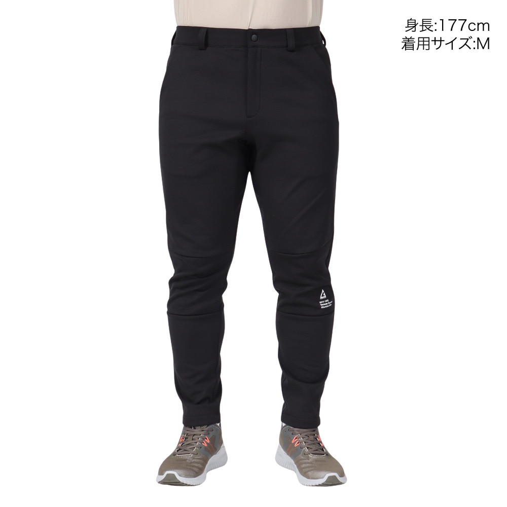 ロジャーエーガー（ROGEREGGER）（メンズ）軽量 ストレッチ L.HIKEフリースパンツ RE23FHY5610015 BLK ブラック