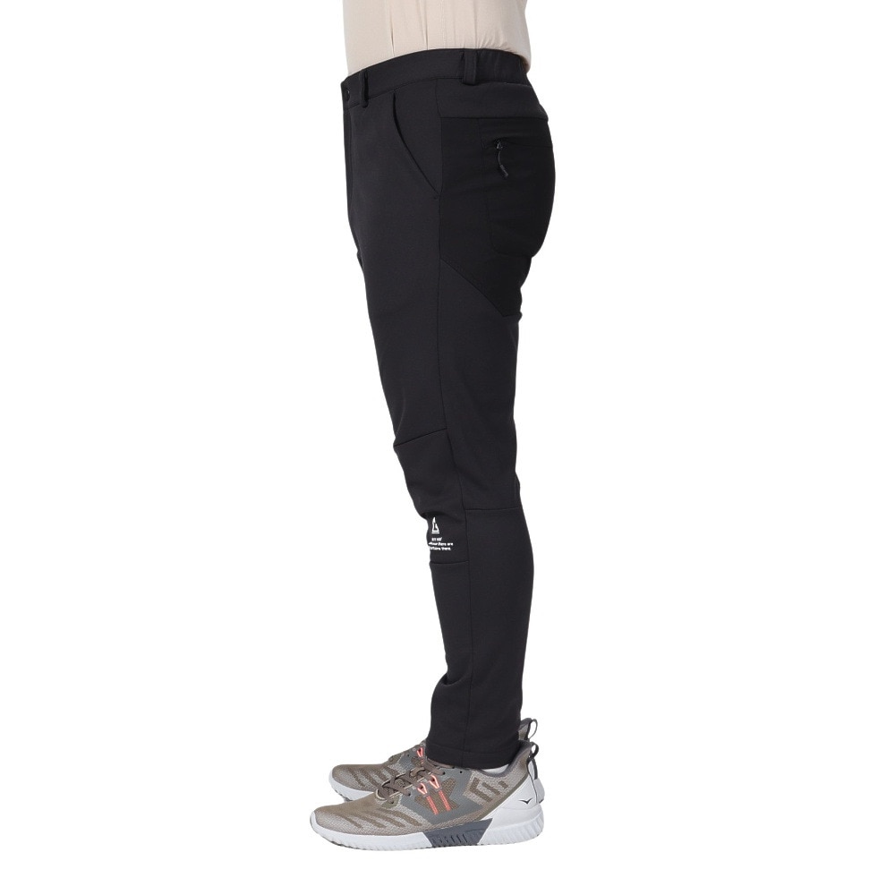 ロジャーエーガー（ROGEREGGER）（メンズ）軽量 ストレッチ L.HIKEフリースパンツ RE23FHY5610015 BLK ブラック