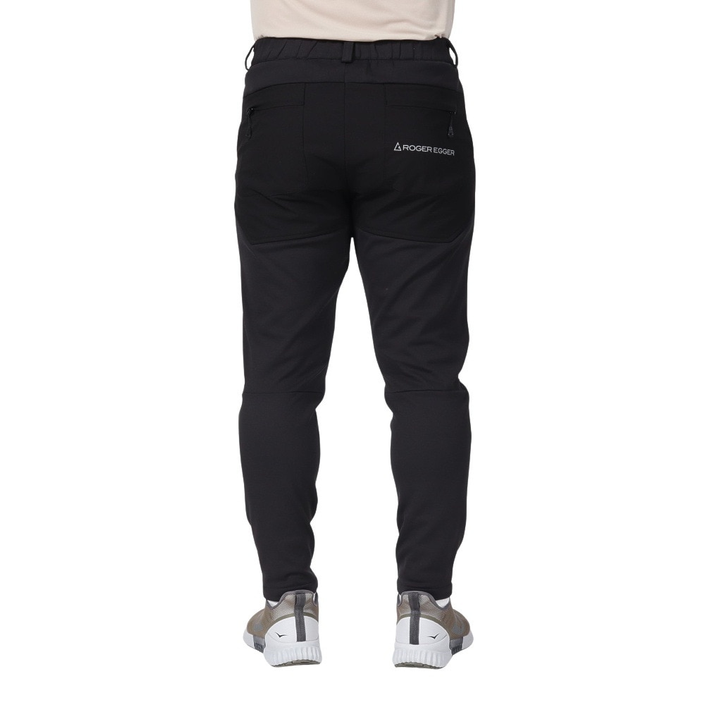 ロジャーエーガー（ROGEREGGER）（メンズ）軽量 ストレッチ L.HIKEフリースパンツ RE23FHY5610015 BLK ブラック
