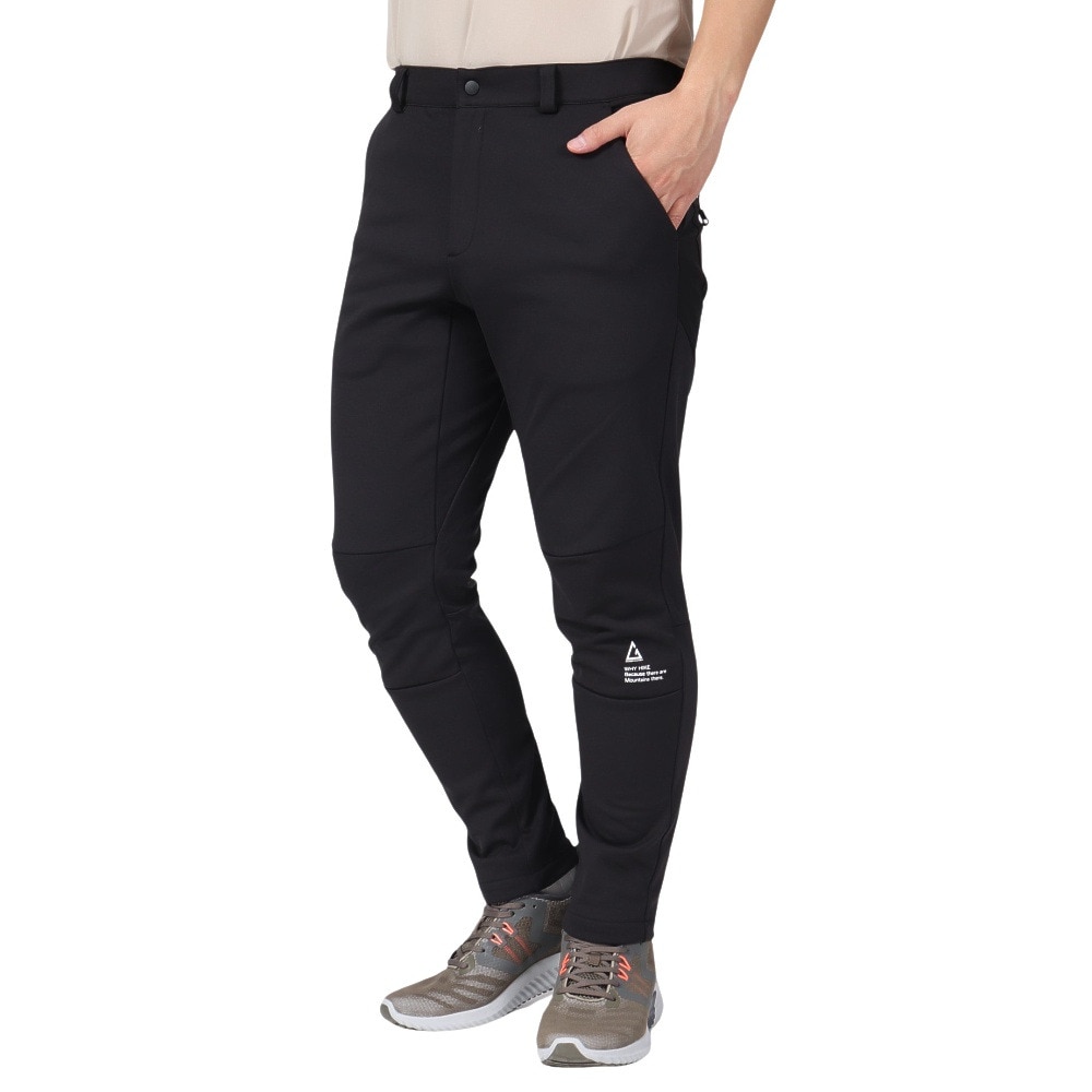 ロジャーエーガー（ROGEREGGER）（メンズ）軽量 ストレッチ L.HIKEフリースパンツ RE23FHY5610015 BLK ブラック
