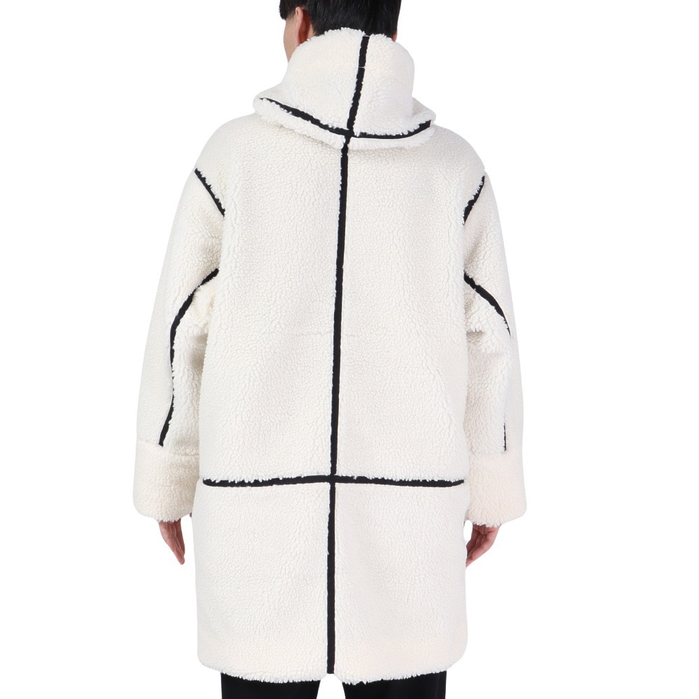 ヘリーハンセン（HELLY HANSEN）（メンズ、レディース）コート フリース ファイバーパイルサーモフライトコート HH52364 IV アイボリー