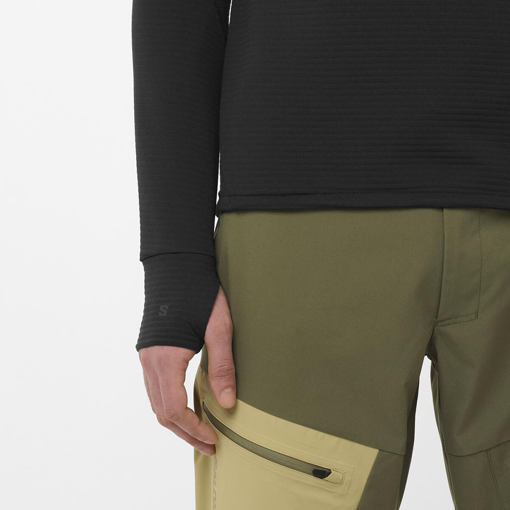 サロモン（SALOMON）（メンズ）クルーネック フリース SNTIAL LIGHTWARM CN LC2603800