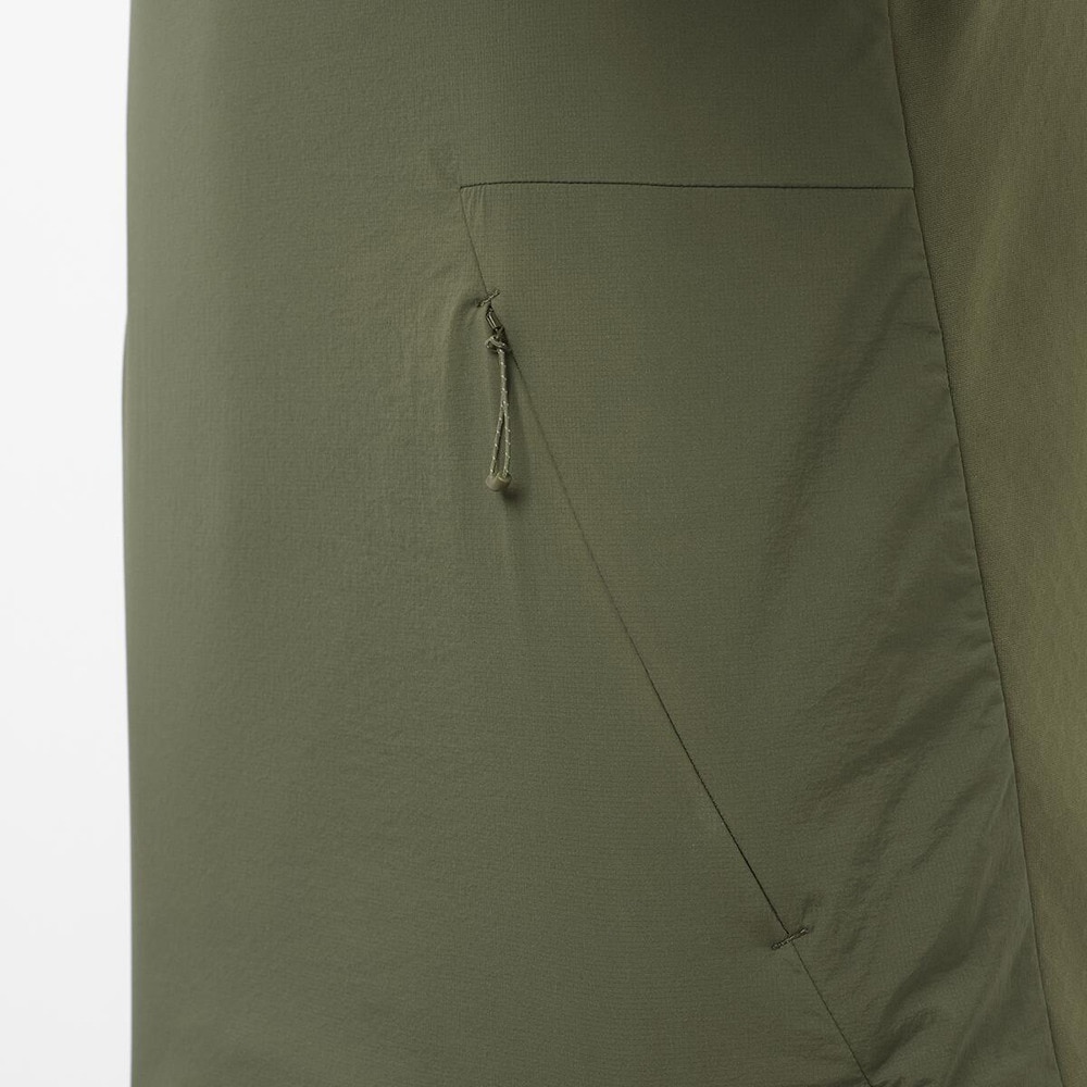 サロモン（SALOMON）（メンズ）クルーネック フリース OUTLINE WARM HYBRID LC2609100