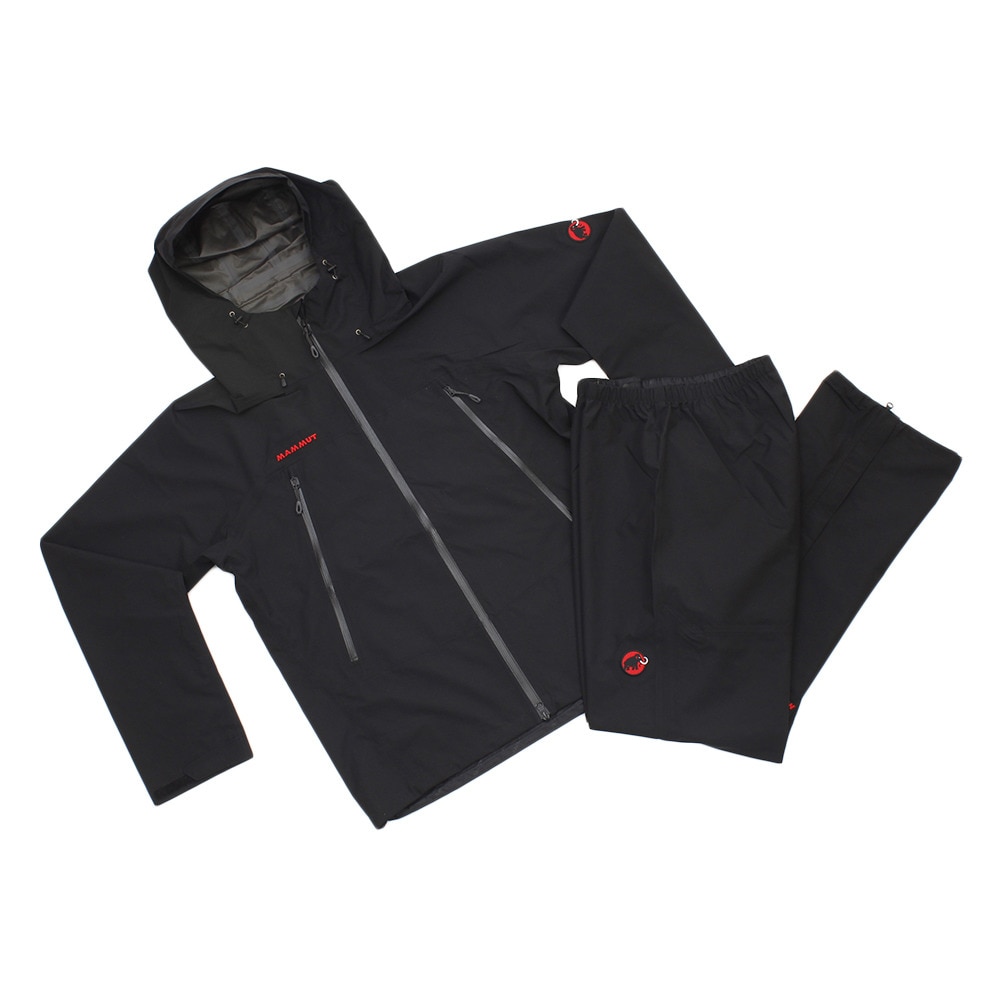 マムート（MAMMUT）（メンズ）レインコート CLIMATE Rain レインウェア上下セット レインスーツ 1010-26551-0052 レインウェア 防災