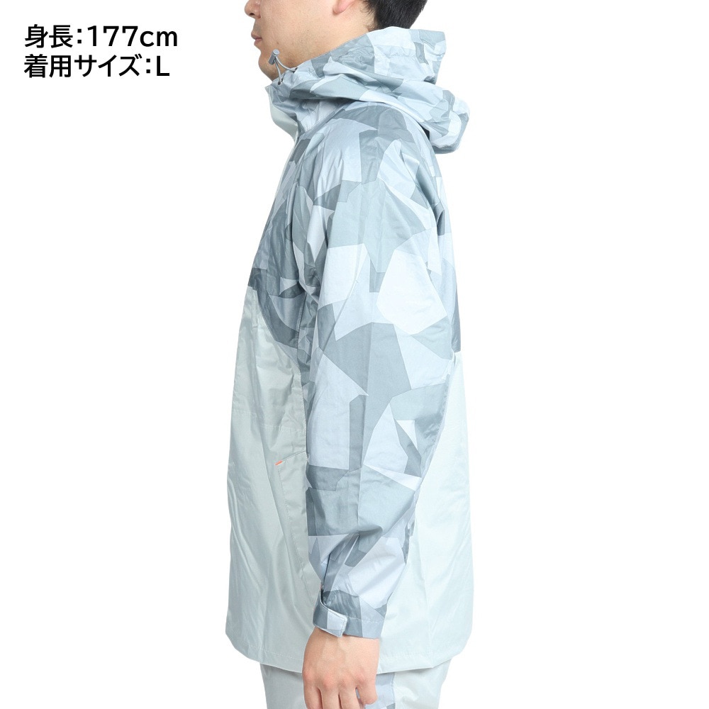 マック（Makku）（メンズ）レインウェア 上下セット 雨具 防水 透湿 軽量 クロスオーバーレインスーツ AS-8510 GRN グリーン