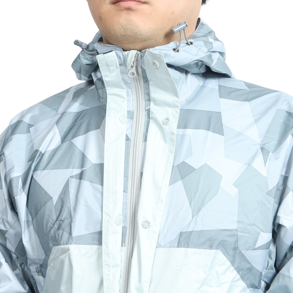 マック（Makku）（メンズ）レインウェア 上下セット 雨具 防水 透湿 軽量 クロスオーバーレインスーツ AS-8510 GRN グリーン