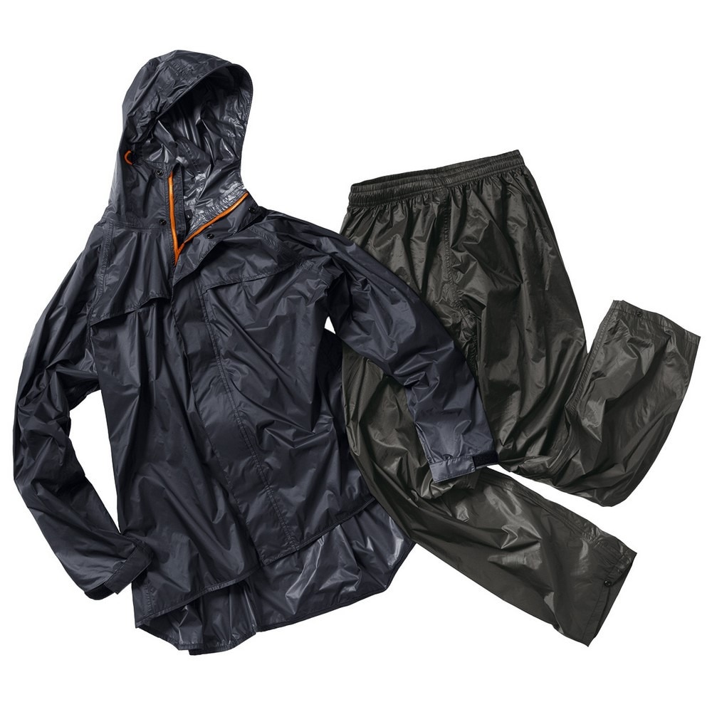 マック（Makku）（メンズ、レディース）レインウェア 上下セット 雨具 防水 撥水 軽量 くるっとパック レインスーツ AS-7660