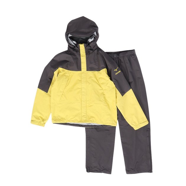 ミズノ（MIZUNO）（メンズ）レインスーツ 上下セット 防水透湿 撥水 