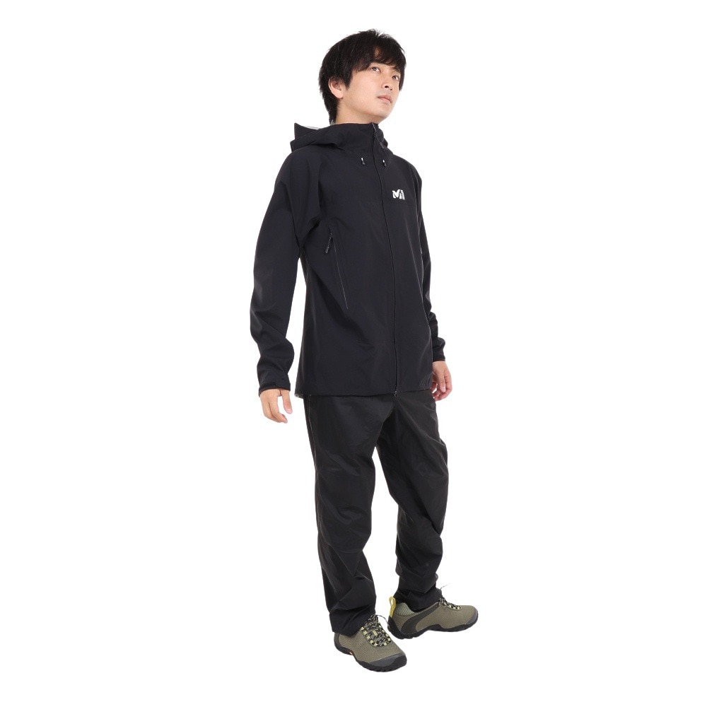 ミレー（Millet）（メンズ）レインジャケット ティフォン50000 ストレッチ ジャケット MIV01479-4581 ブラック