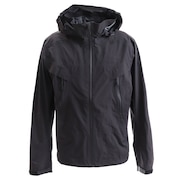 ホールアース（Whole Earth）（メンズ）ストレッチレインジャケット WE21JN11BLK ブラック 収納袋付