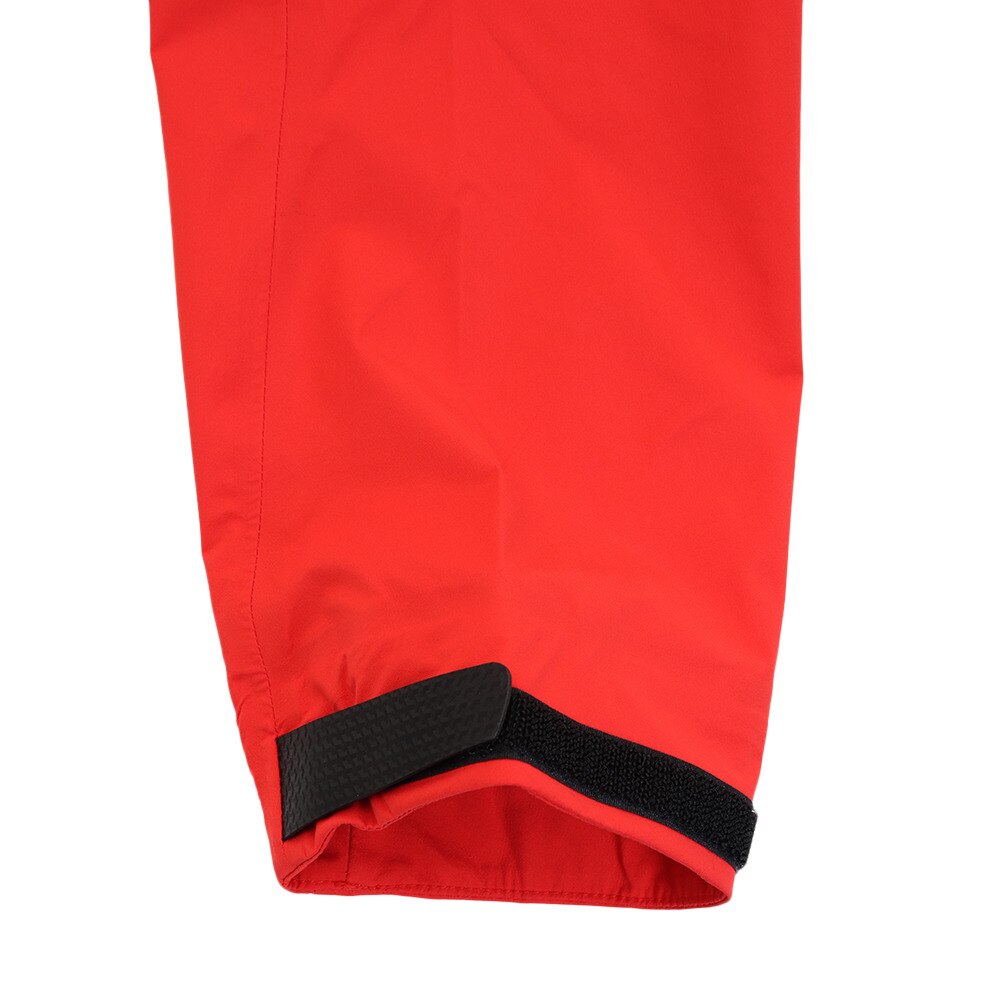 ホールアース（Whole Earth）（メンズ）ストレッチレインジャケット レッド WE21JN11RED レインウェア 防水 アウトドア キャンプ レジャー 登山 雨具