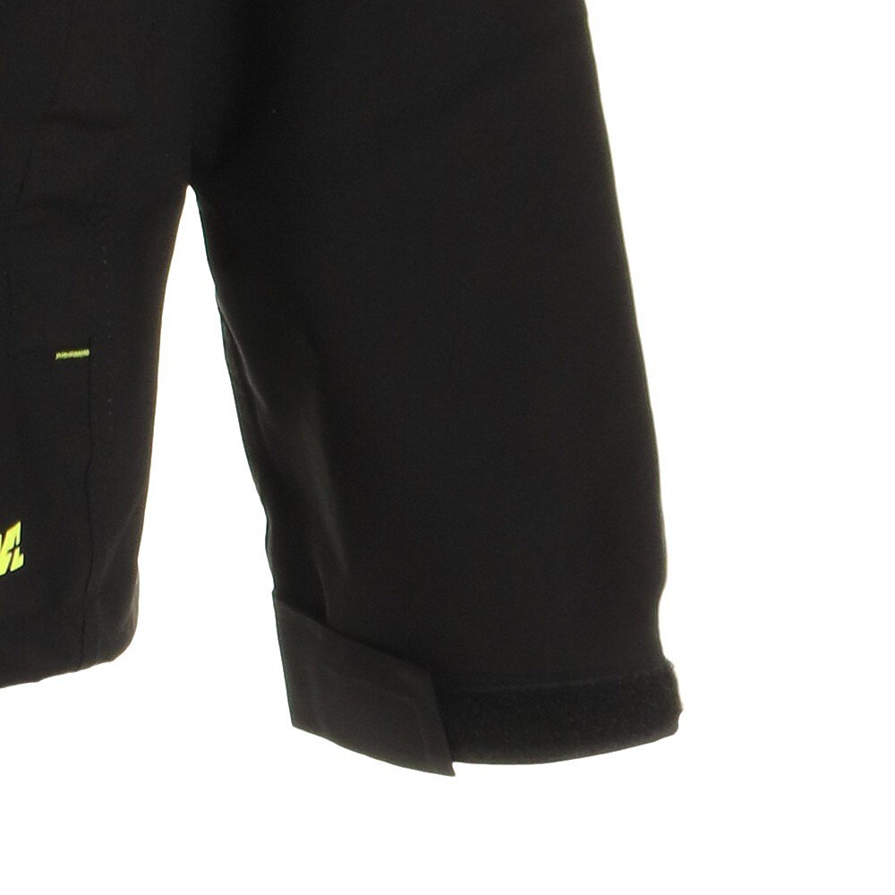 マック（Makku）（メンズ）ライトビズレインジャケット ブラック AS-920 レインウェア 防水 カッパ 雨具 アウトドア キャンプ 登山 スポーツ 通勤 通学 自転車