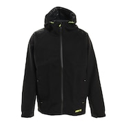 マック（Makku）（メンズ）ライトビズレインジャケット ブラック AS-920 レインウェア 防水 カッパ 雨具 アウトドア キャンプ 登山 スポーツ 通勤 通学 自転車