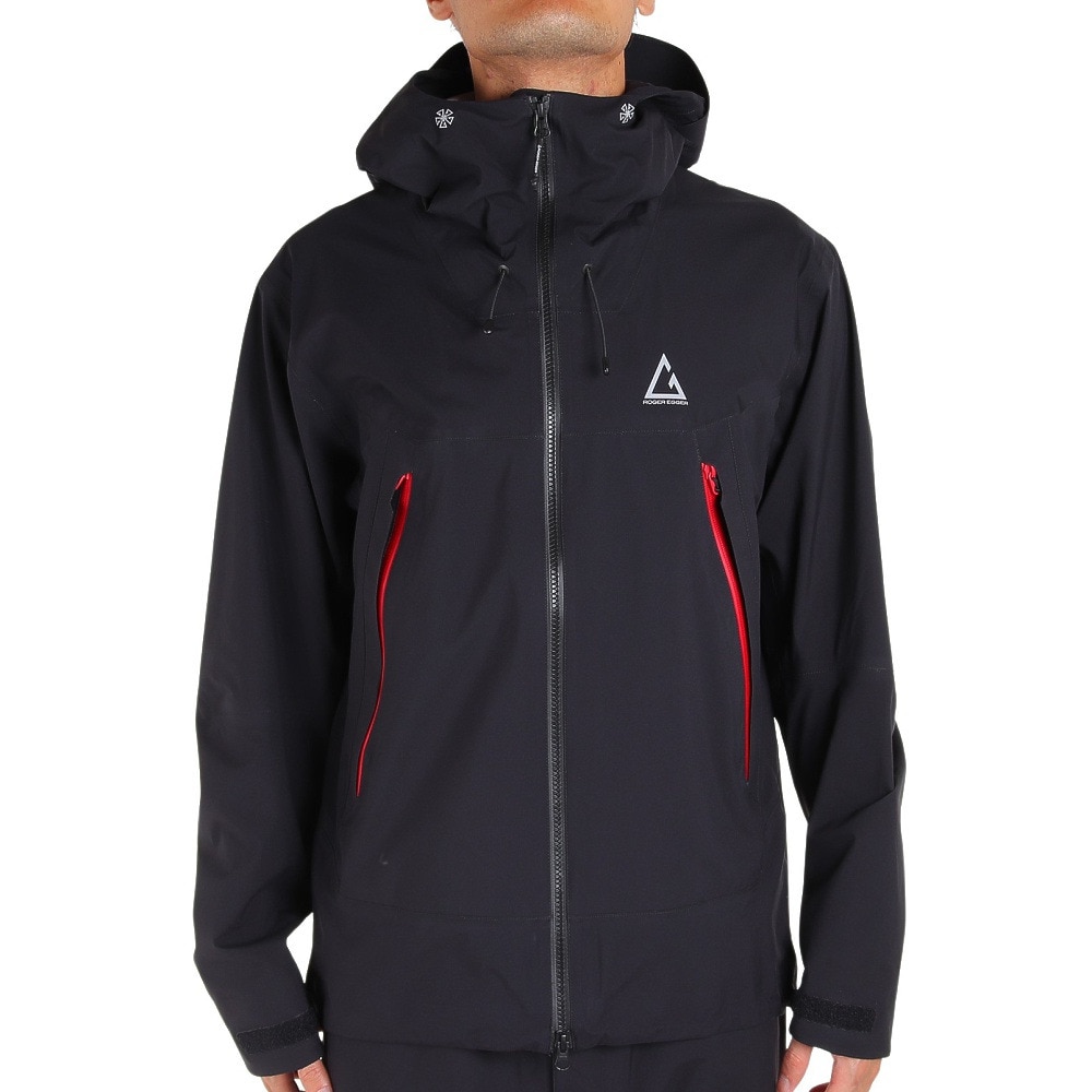 ロジャーエーガー（ROGEREGGER）（メンズ）ストレッチ レインジャケット CLIMAセンサー RE2STN561028BLK ブラック