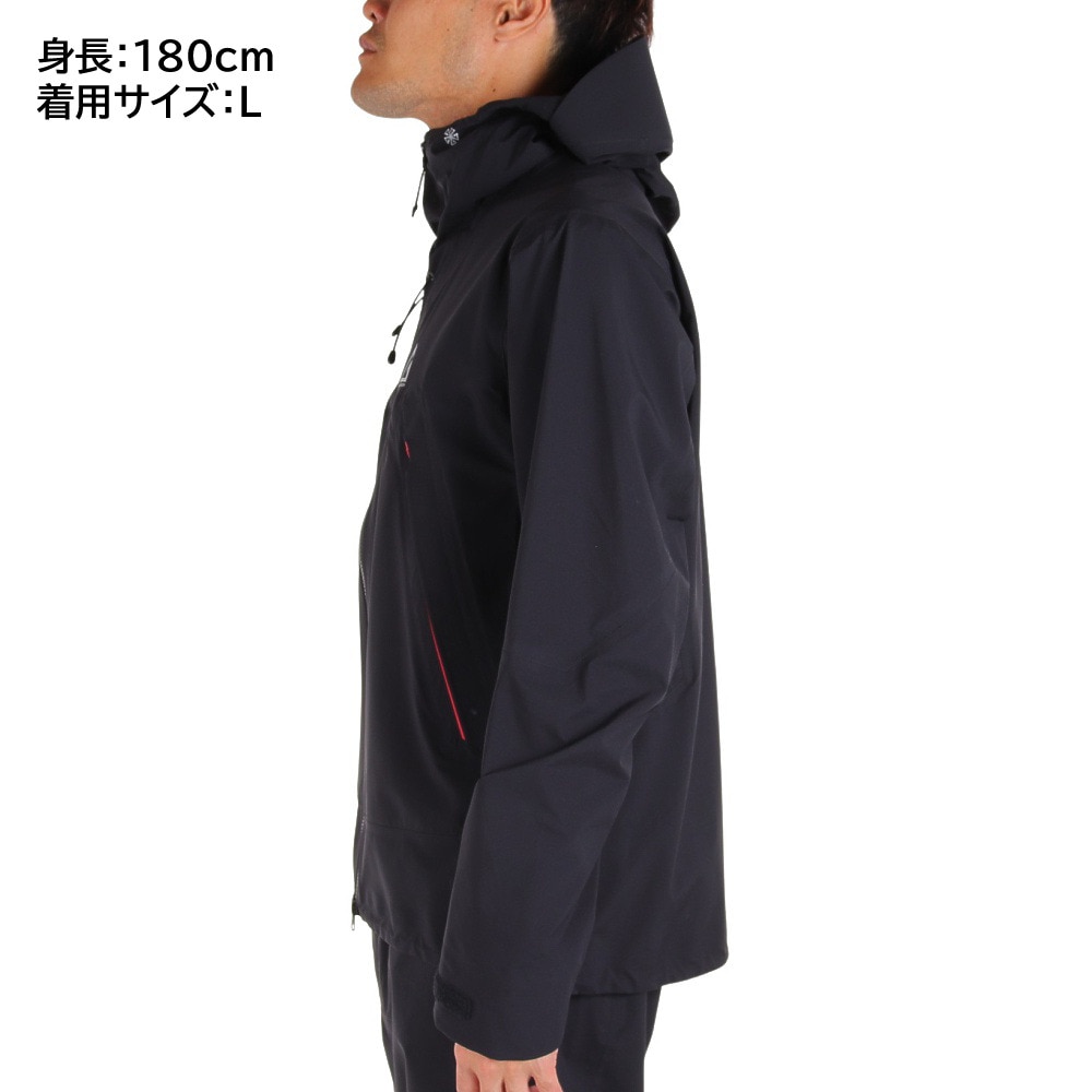 ロジャーエーガー（ROGEREGGER）（メンズ）ストレッチ レインジャケット CLIMAセンサー RE2STN561028BLK ブラック