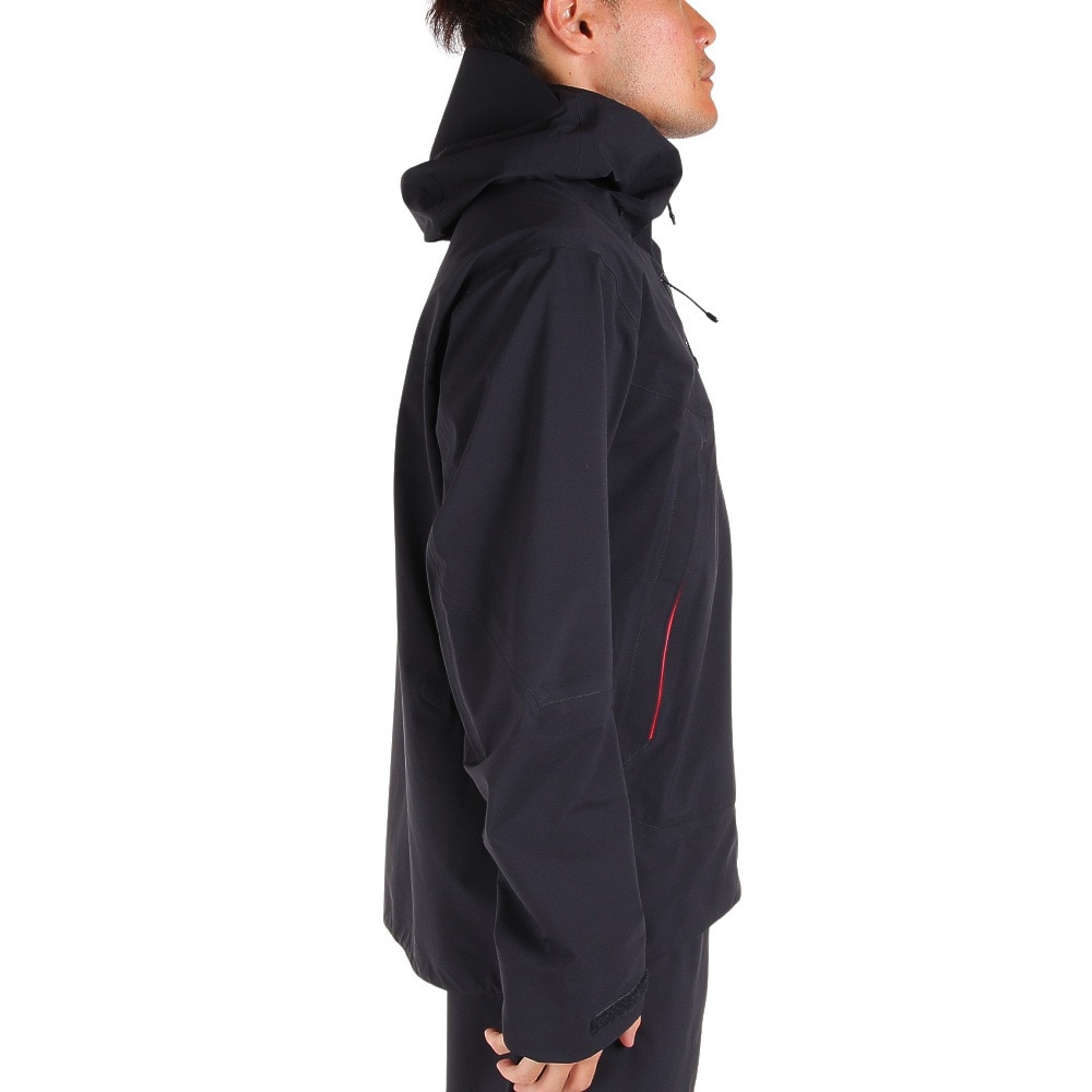 ロジャーエーガー（ROGEREGGER）（メンズ）ストレッチ レインジャケット CLIMAセンサー RE2STN561028BLK ブラック