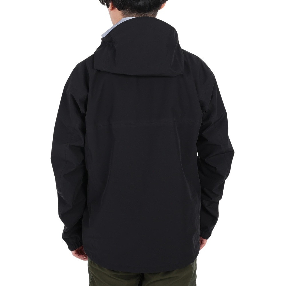 オンヨネ（ONYONE）（メンズ）コンバットレインジャケット ODJ95031 009 BLACK ブラック 収納袋付 防水 レインウェア
