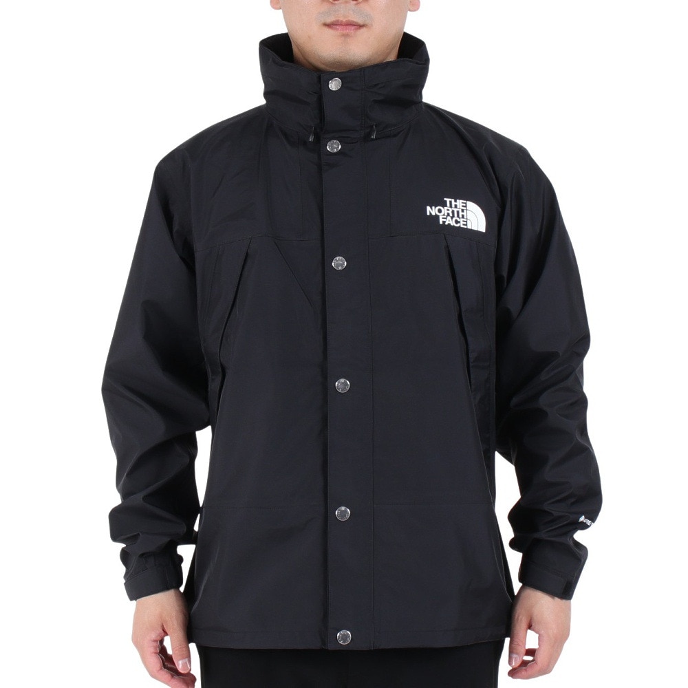 ノースフェイス（THE NORTH FACE）（メンズ）レインジャケット 雨具 防水 マウンテン レインテックス ジャケット NP12333 K  ブラック 収納袋付