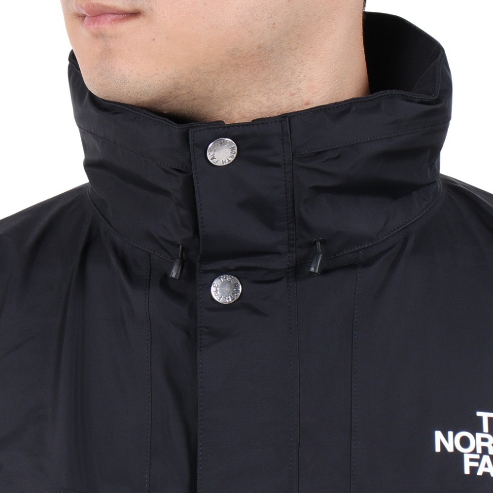 ノースフェイス（THE NORTH FACE）（メンズ）レインジャケット レインウェア 雨具 防水 ゴアテックス マウンテン レインテックス ジャケット NP12333 K ブラック 収納袋付