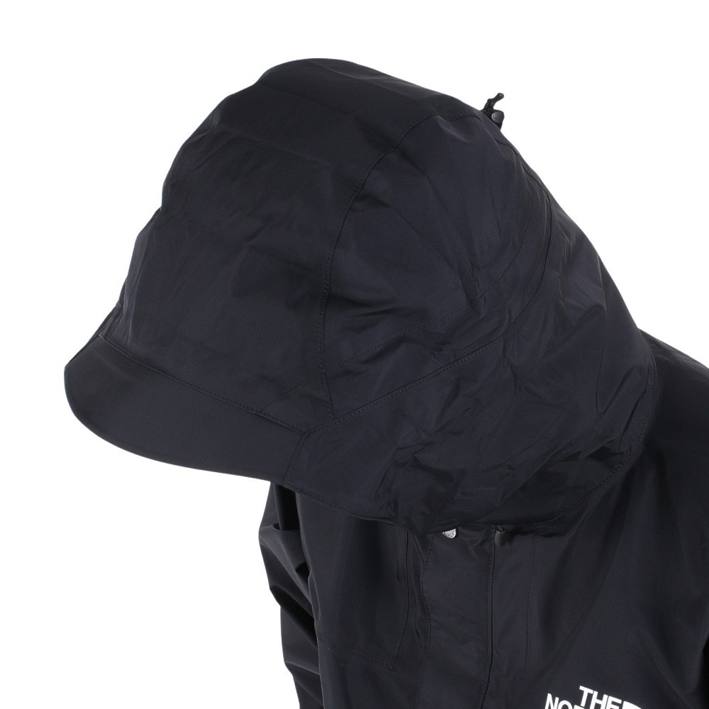 ノースフェイス（THE NORTH FACE）（メンズ）レインジャケット レインウェア 雨具 防水 ゴアテックス マウンテン レインテックス ジャケット NP12333 K ブラック 収納袋付