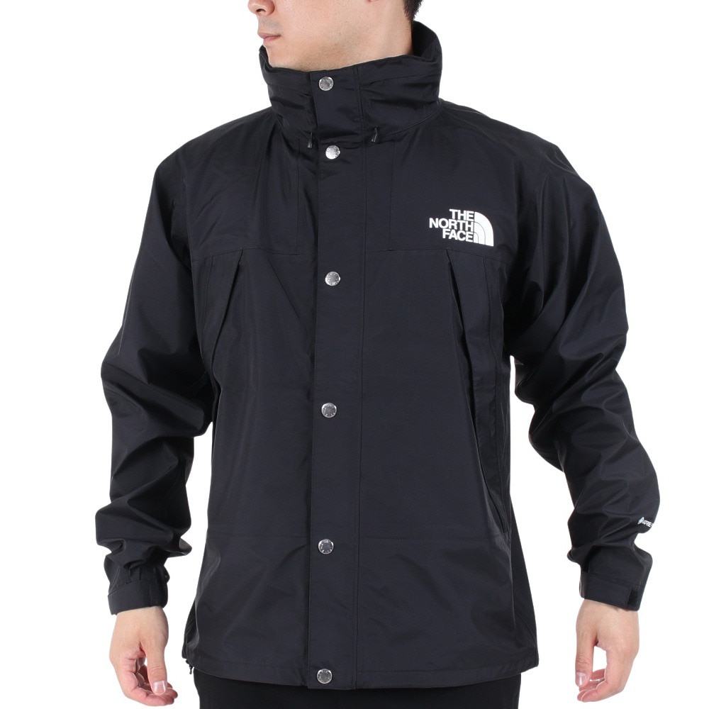 ノースフェイス（THE NORTH FACE）（メンズ）レインジャケット 雨具 防水 マウンテン レインテックス ジャケット NP12333 K  ブラック 収納袋付