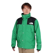 ノースフェイス（THE NORTH FACE）（メンズ）レインジャケット 雨具 防水 マウンテンレインテックスジャケット NP12333 OE グリーン 収納袋付