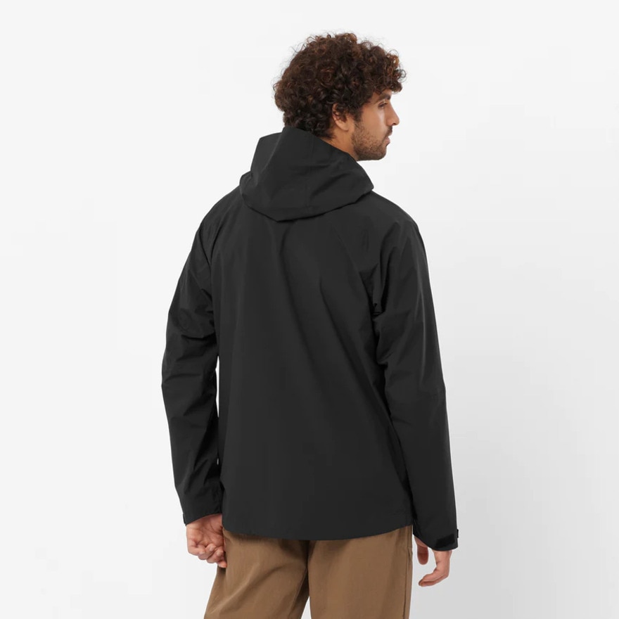 サロモン（SALOMON）（メンズ）レインウェア 雨具 防水透湿 シェルジャケット OUTERPATH 2.5L LC2211400