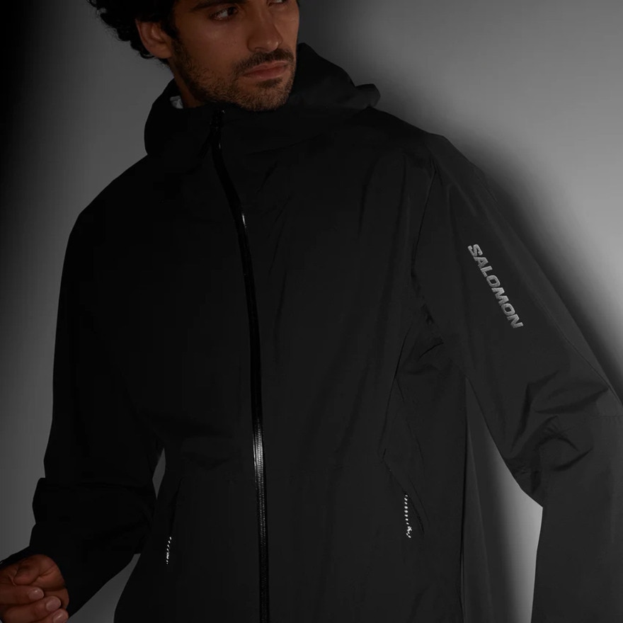 サロモン（SALOMON）（メンズ）レインウェア 雨具 防水透湿 シェルジャケット OUTERPATH 2.5L LC2211400