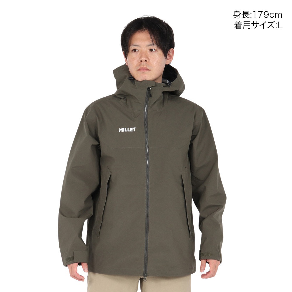 ミレー（Millet）（メンズ）レインジャケット 雨具 防水 TEMPETE MIV03172-N8637