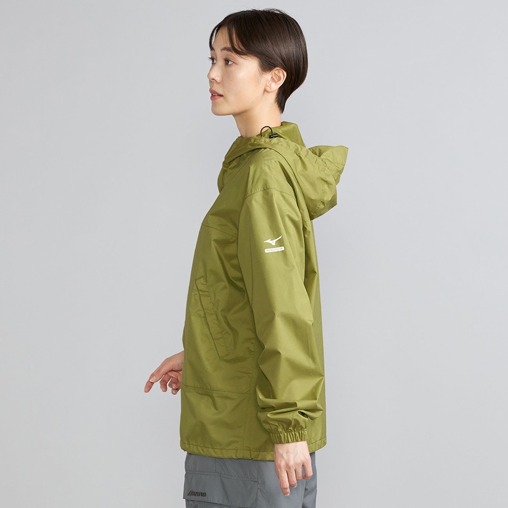 ミズノ（MIZUNO）（メンズ、レディース）雨具 防水 ベルグテックアクアブロックレインジャケット B2JE0A0137