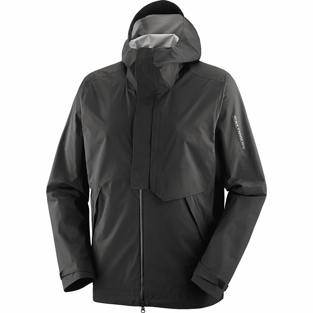 サロモン（SALOMON）（メンズ）レインジャケット 雨具 防水 OUTERPATH