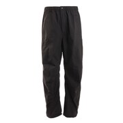 ホールアース（Whole Earth）（メンズ）ストレッチレインパンツ ブラック WE2HJD11 BLK レインウェア 防水 アウトドア キャンプ レジャー 登山 雨具 黒