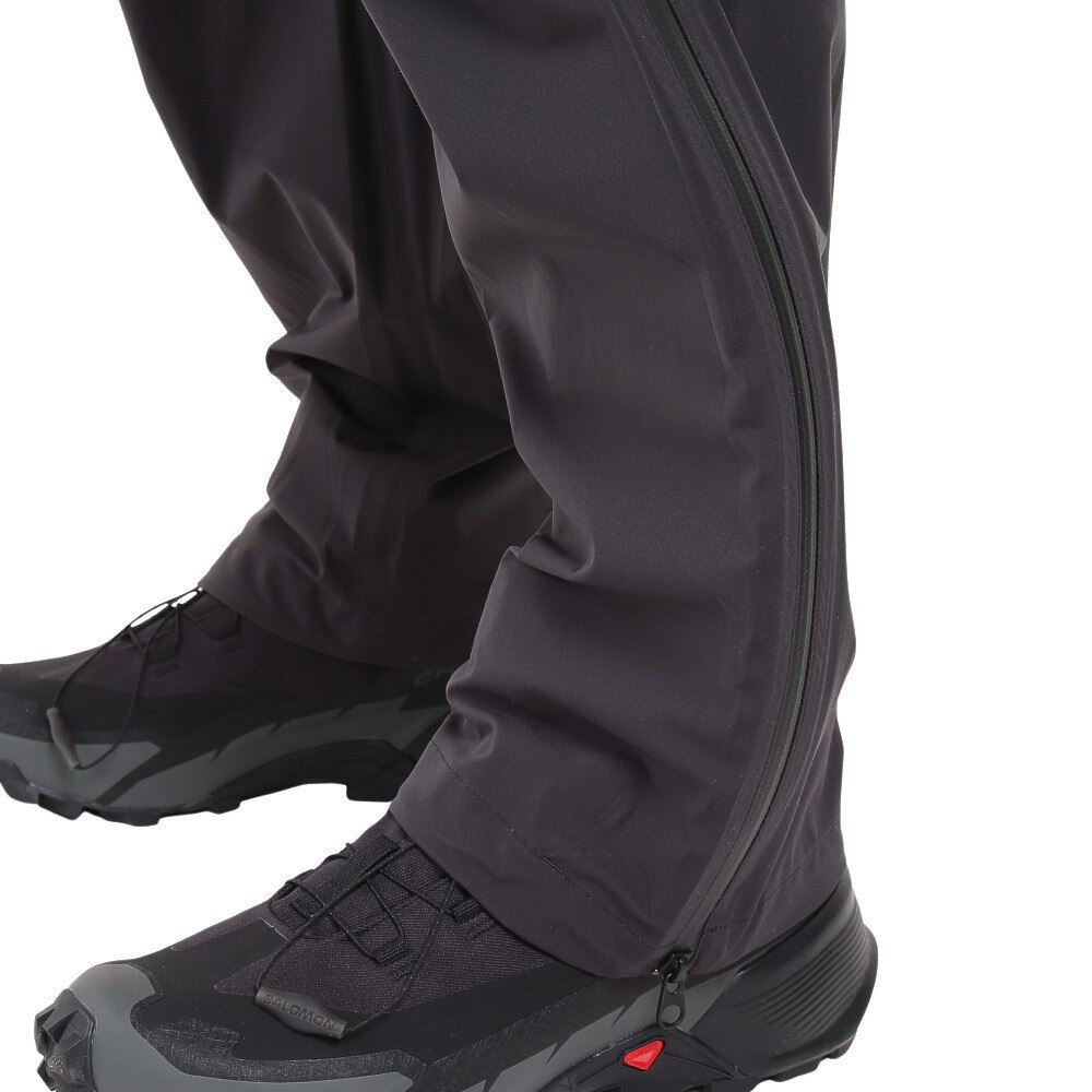 ポールワーズ（POLEWARDS）（メンズ）レインパンツ デュアルフォース ストレッチパンツ PW2KJD01 BLK ブラック 収納袋付