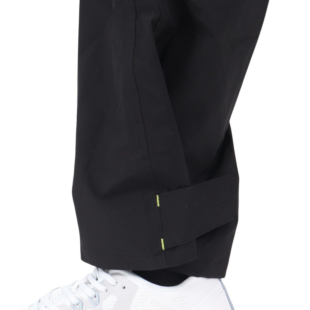 マック（Makku）（メンズ）レインウェア 防水 雨具 レインパンツ 反射 蛍光 ライトビズ レインパンツ ブラック AS-925