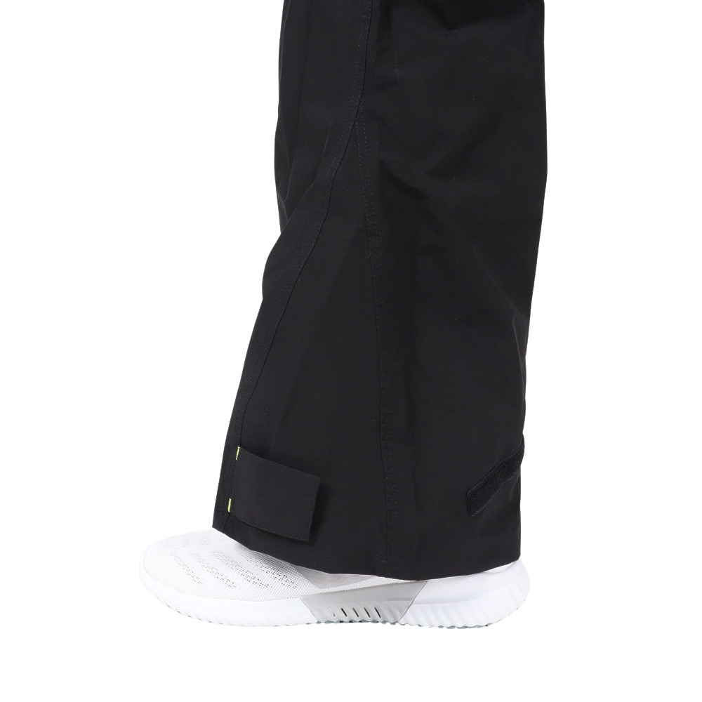 マック（Makku）（メンズ）レインウェア 防水 雨具 レインパンツ 反射 蛍光 ライトビズ レインパンツ ブラック AS-925