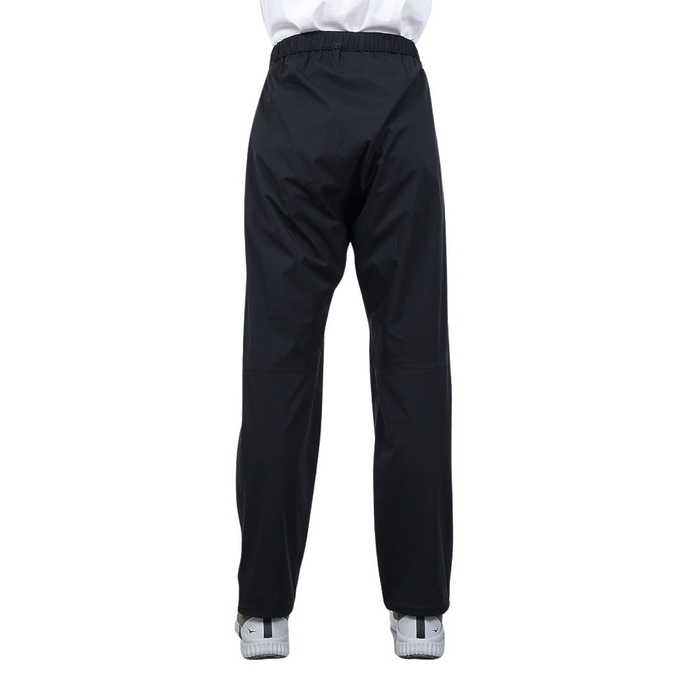 POLEWARDS（メンズ）レインウェア 雨具 防水 DUAL FORCE ストレッチレインパンツ PW2RJD06 BLK ブラック 収納袋付