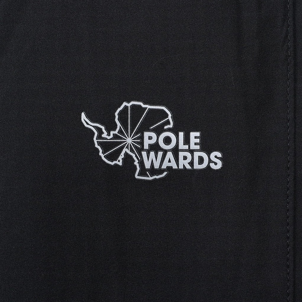 POLEWARDS（メンズ）レインウェア 雨具 防水 DUAL FORCE ストレッチレインパンツ PW2RJD06 BLK ブラック 収納袋付