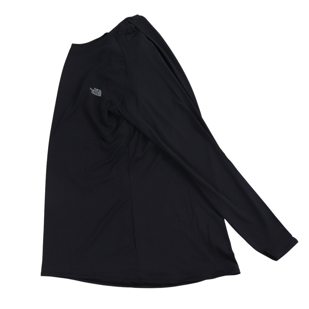 ノースフェイス（THE NORTH FACE）（メンズ）ロングスリーブドライクルー 長袖Tシャツ NU65162 K