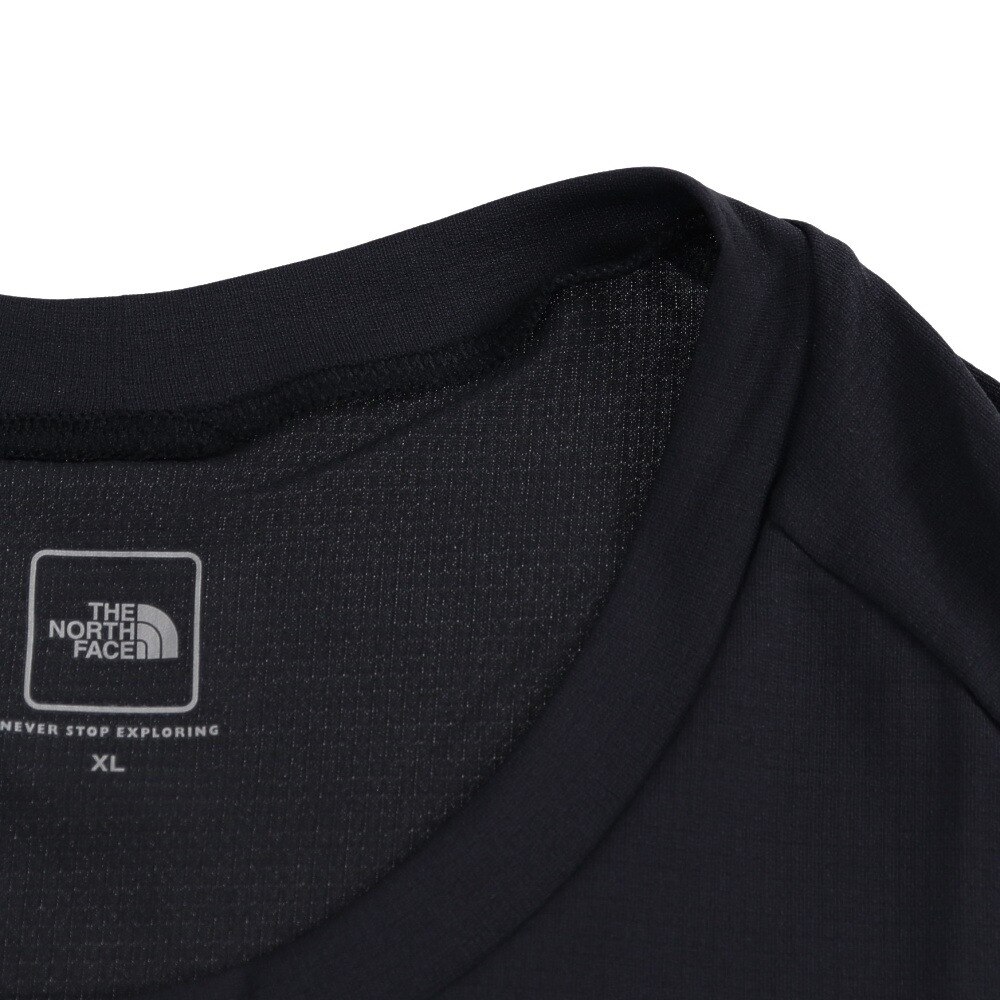 ノースフェイス（THE NORTH FACE）（メンズ）ロングスリーブドライクルー 長袖Tシャツ NU65162 K