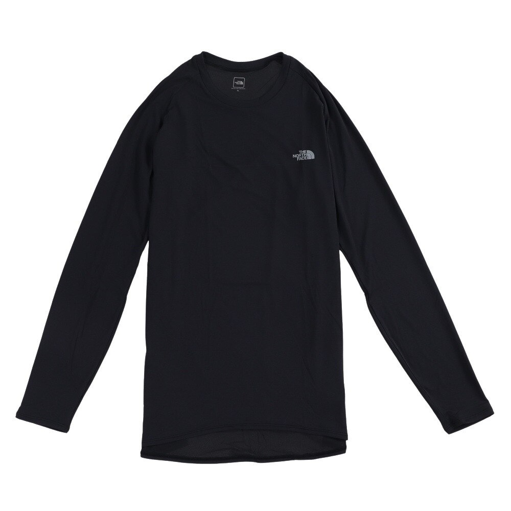ノースフェイス（THE NORTH FACE）（メンズ）ロングスリーブドライクルー 長袖Tシャツ NU65162 K