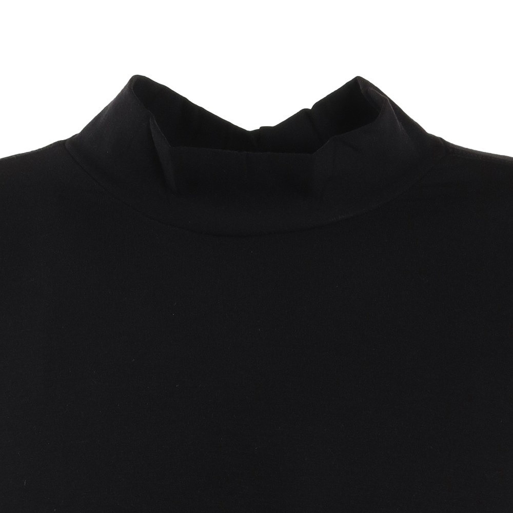 POLEWARDS（メンズ）ハイネック長袖アンダー シャツ VIATEX PW2LJU07BLK ブラック インナー 吸湿発熱 抗菌 防臭