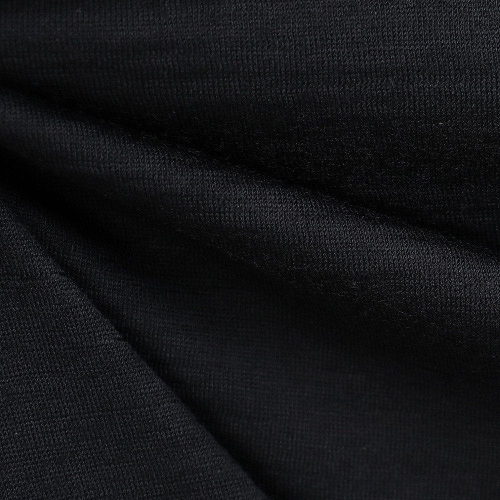 ロジャーエーガー（ROGEREGGER）（メンズ）スイスブランド 高品質 メリノウール100％ 長袖アンダー 長袖Tシャツ エボウールライト RE1FES561008BLK ブラック